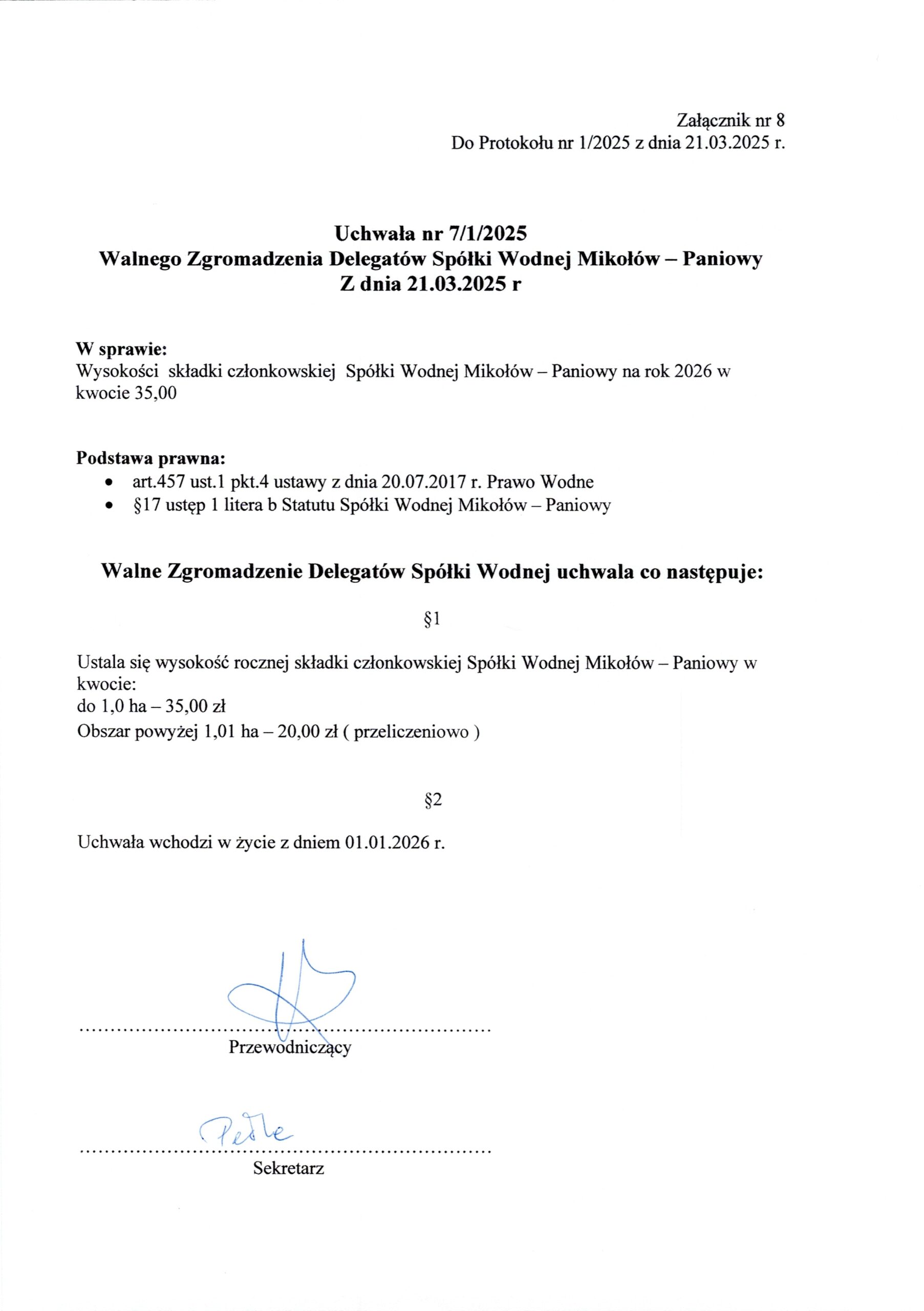Mikołów-uchwała_składki-2026
